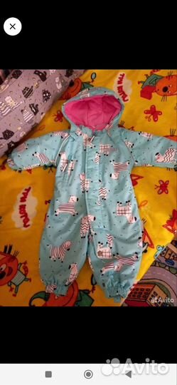 Демисезонный комбинезон Crokid 68-74