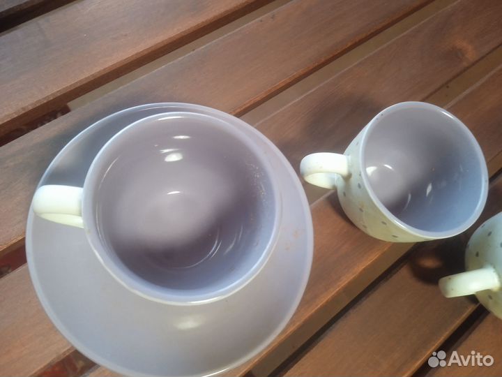 Чашка с блюдцем