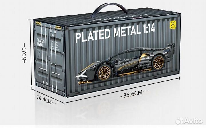 Сборная модель гоночного автомобиля без управления