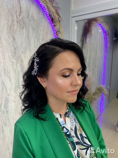 Причёска + макияж, стилист-визажист с выездом