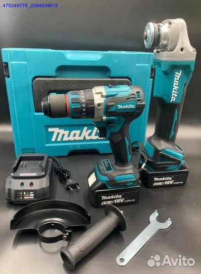 Новый набор Makita 2в1 Болгарка+Шуруповерт