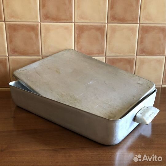 Форма - Лоток алюминевый пищевой. СССР