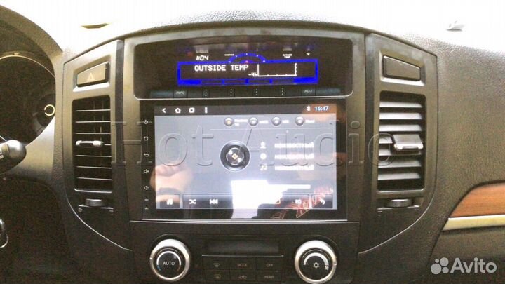 Магнитола для Mitsubishi Padjero с установкой