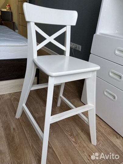 Стул детский высокий Икея