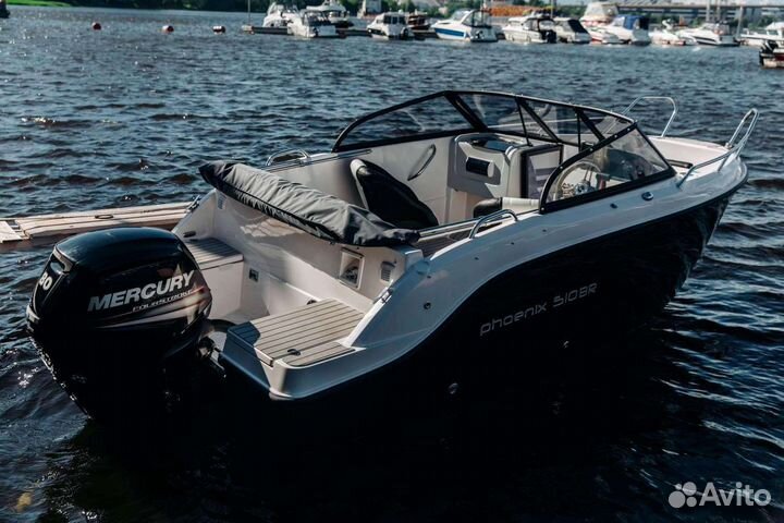 Лодка Phoenix 510BR + Yamaha F90, Новый