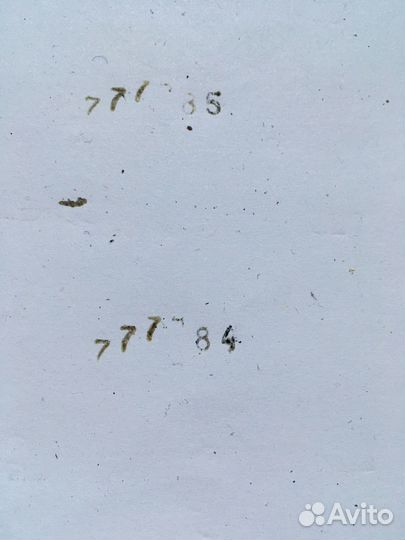 Полуавтоматический нумератор