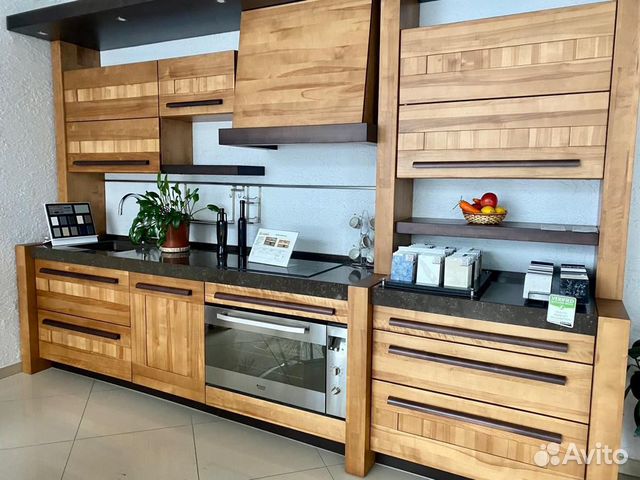 Кухня выставочный образец массив купить в Екатеринбурге | Товары для ...