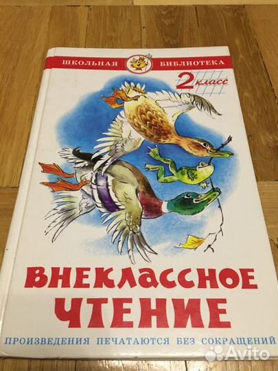 Внеклассное чтение