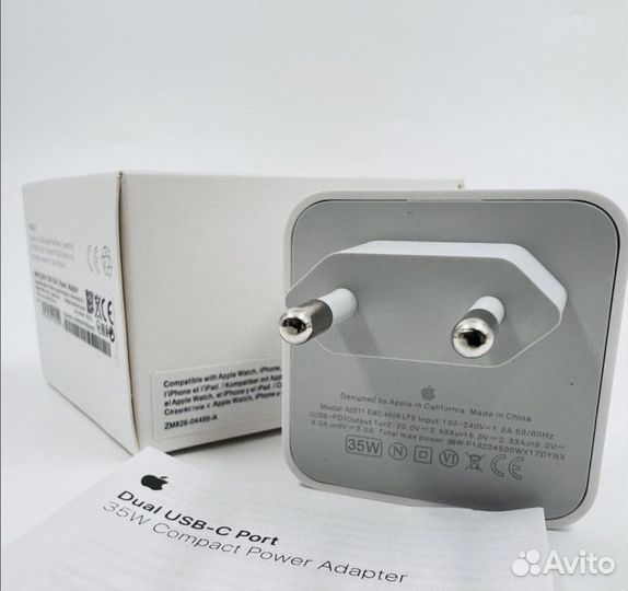 Быстрая зарядка iPhone 35w