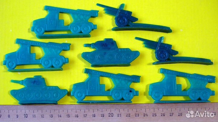 Солдатики СССР Техника Наша армия 8 штук