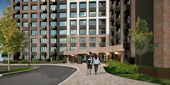 2-к. квартира, 54,3 м², 25/25 эт.