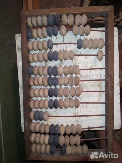 Счеты деревянные