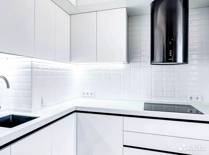 Современная кухня на заказ мдф фасады