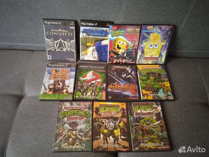 Игры на приставку Sony PS2