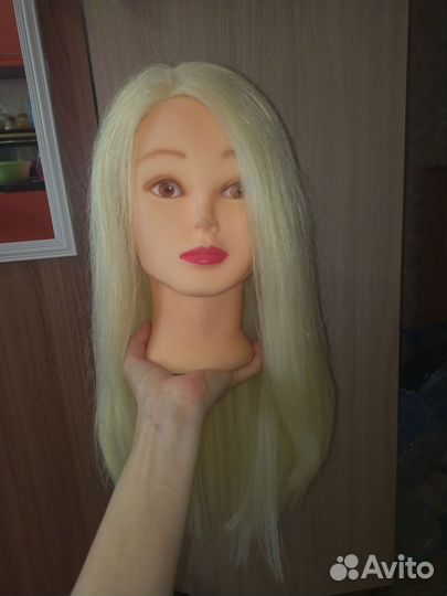 Манекен голова для причесок