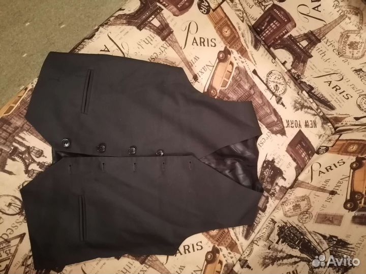 Жилетка для мальчика школьная 164