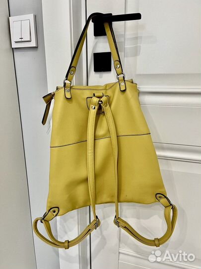 Желтый рюкзак Francesco Donni