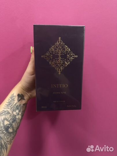 Духи initio запечатанные, новые, atomic rose, 90ml