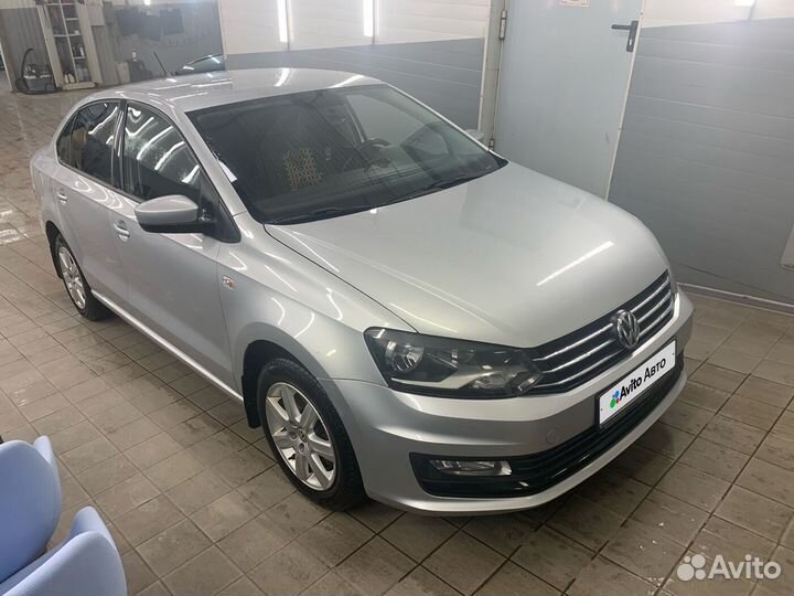 Volkswagen Polo 1.6 AT, 2018, 132 800 км