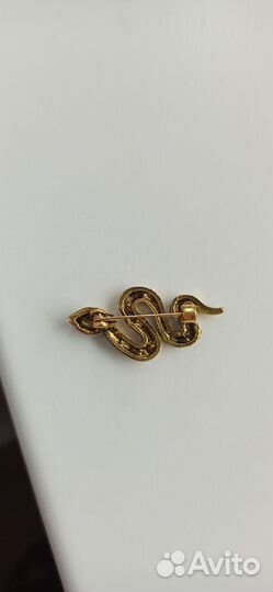 Брошь Змейка