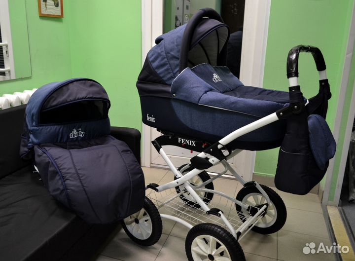 Коляска 2 в 1 Teddy Fenix в отличном состоянии