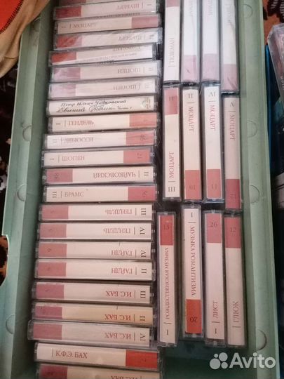 Аудио кассеты классическая музыка