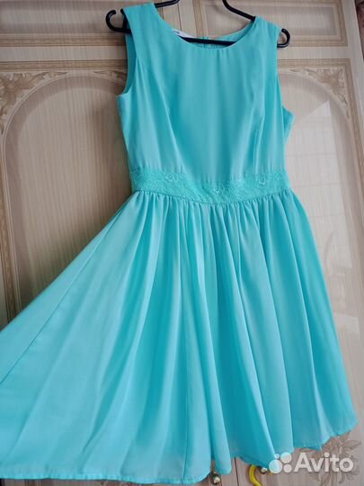 Платье летнее Oodji р.46