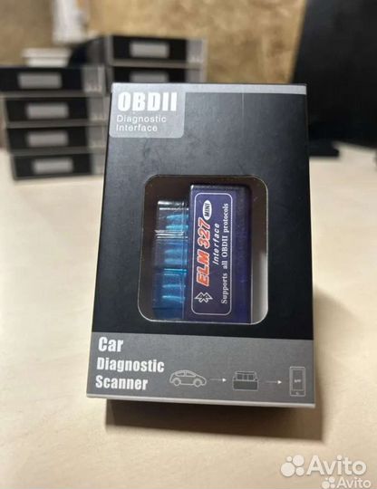 Диагностический сканер адаптер OBD2 ELM 327 v1.5