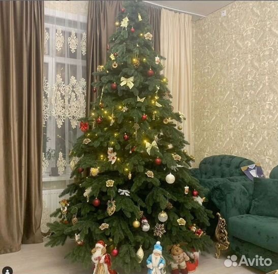 Елка искусственная литая Парижанка