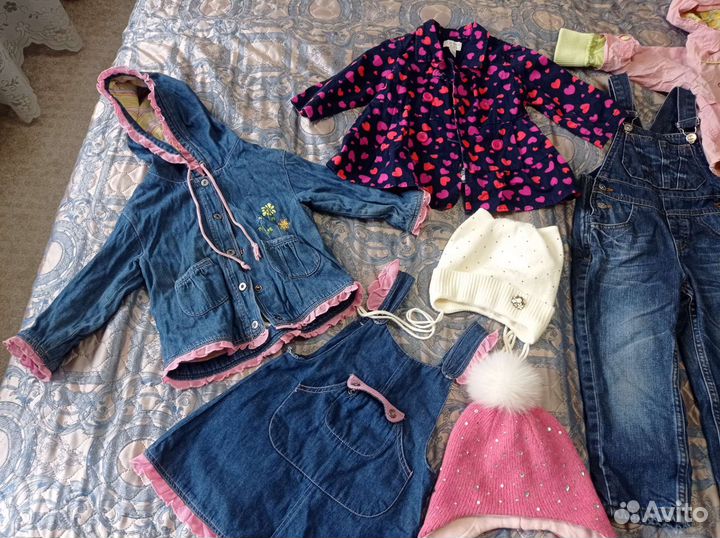 Вещи пакетом на девочку 2-3 года