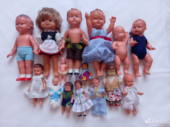 Куклы, пупсы ГДР, СССР винтаж
