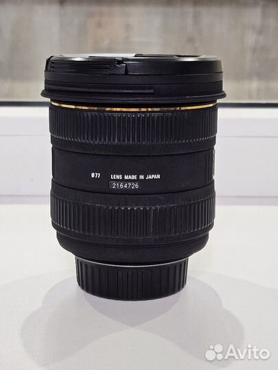 Объектив Sigma AF 10-20mm f/4-5.6 EX DC HSM Nikon