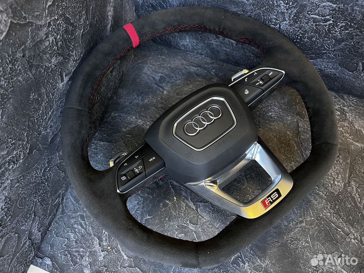 Руль Audi RS алька + подогрев