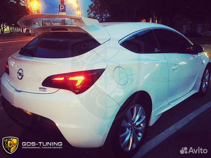 Тюнинг спойлер Xtreme на Opel Astra J GTC