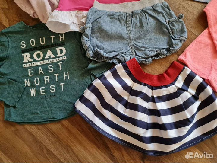 Пакет вещей для девочки на 2-4 года