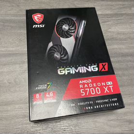 Видеокарта msi rx 5700xt 8gb gaming x