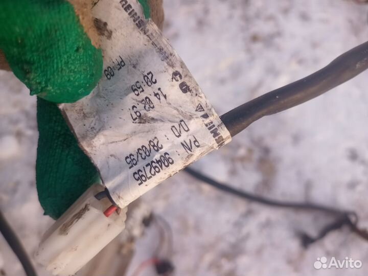 Проводка потолка подсветки салона Opel Omega B