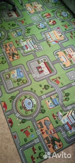 Ковер детский с дорогами