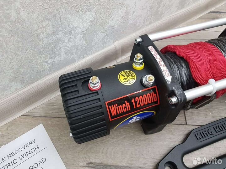 Новая лебедка 5,5т, Кевларовый трос, на эвакуатор