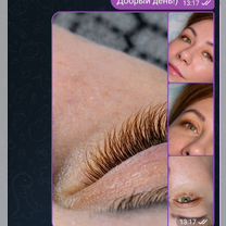 Наращивание ресничекбровиvip