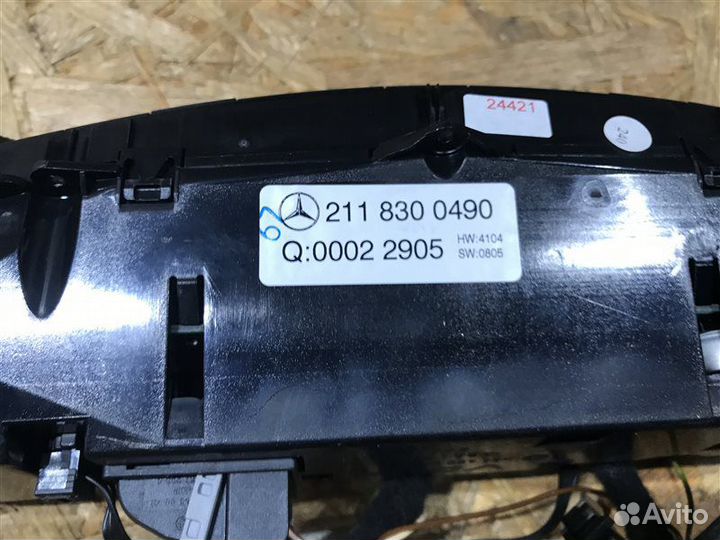 Блок управления климат-контролем Mercedes-Benz