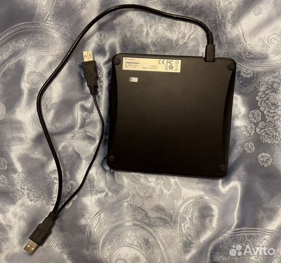 Портативный CD DVD Reader диск Transcend