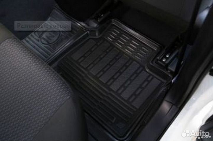 Ковры в салон резиновые Chevrolet Cruze