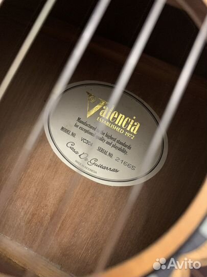 Гитара valencia vc 304