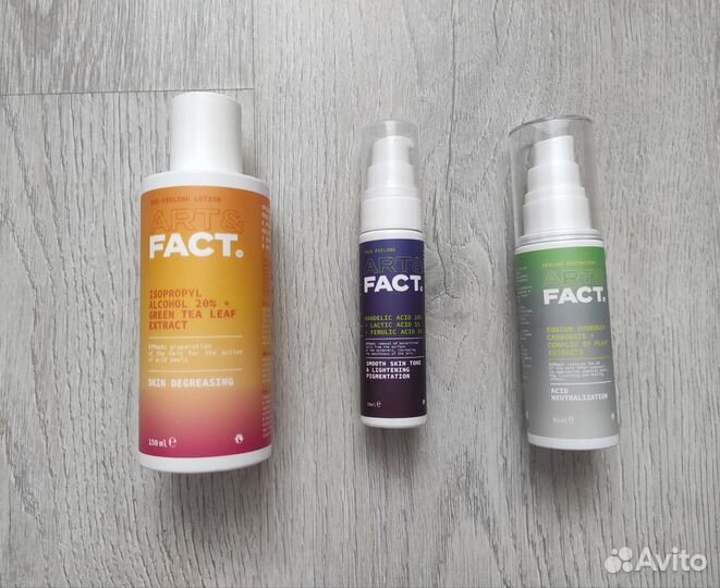 Пилинг Art&fact лосьон, нейтрализатор Артефакт