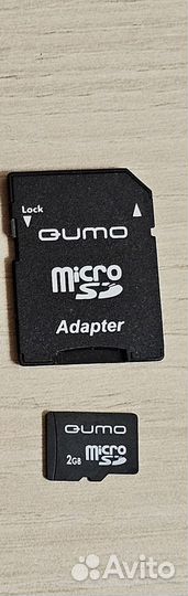 Карта памяти micro SD + Adapter 2GB