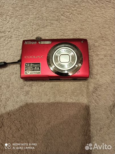 Компактный фотоаппарат nikon
