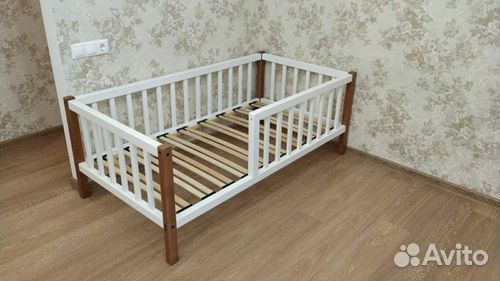 Кроватка берёза матрешка детская с доп. местом