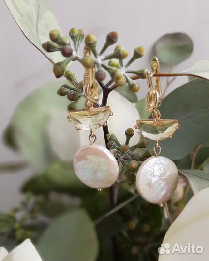 Дизайнерские серьги