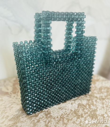 Сумка из бусин ручной работы